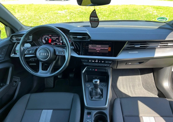 Audi A3 cena 83000 przebieg: 91000, rok produkcji 2020 z Polkowice małe 326
